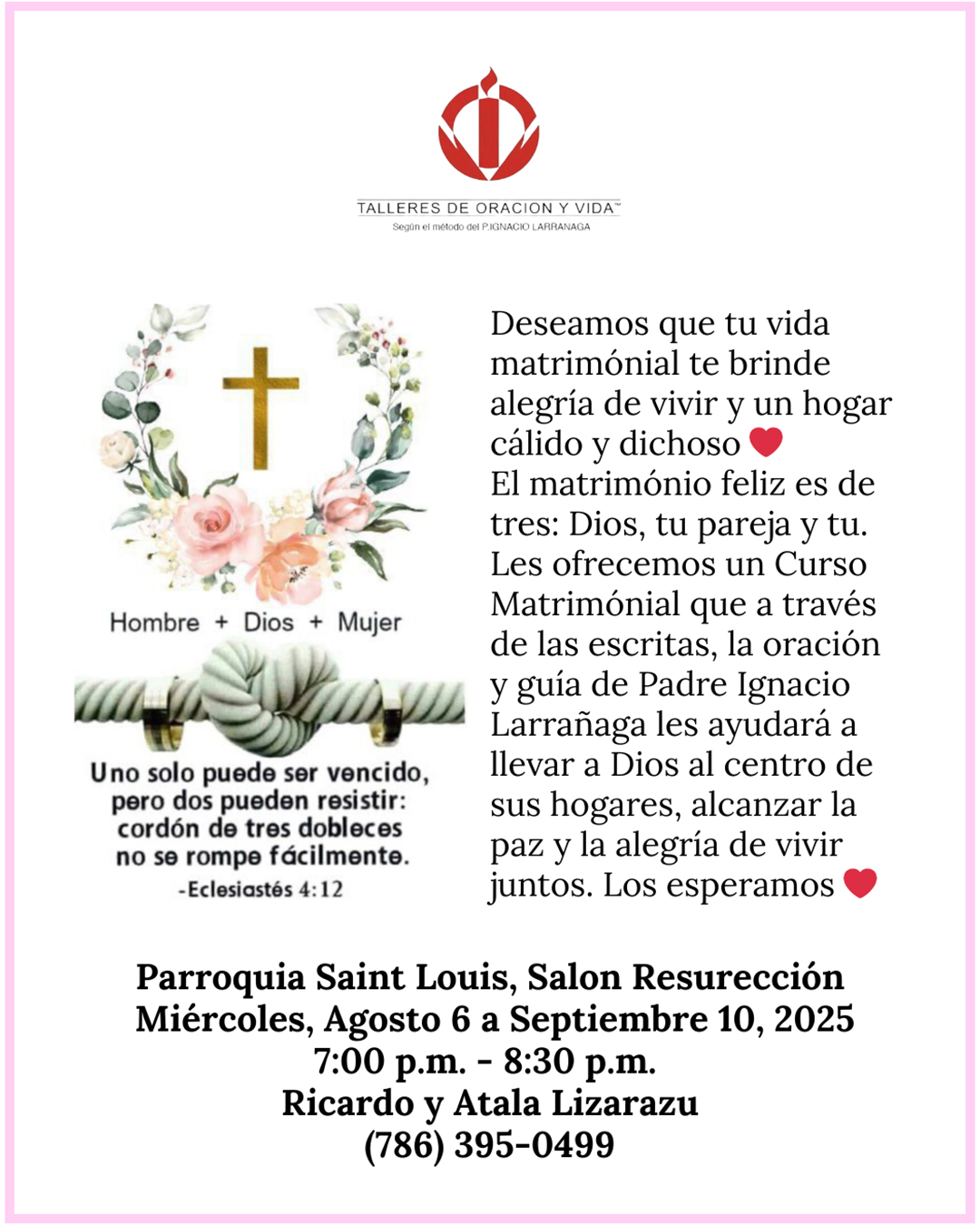 ¡Fortalece tu matrimonio con Dios en el centro!                                                                                                                                                                                                                                                            