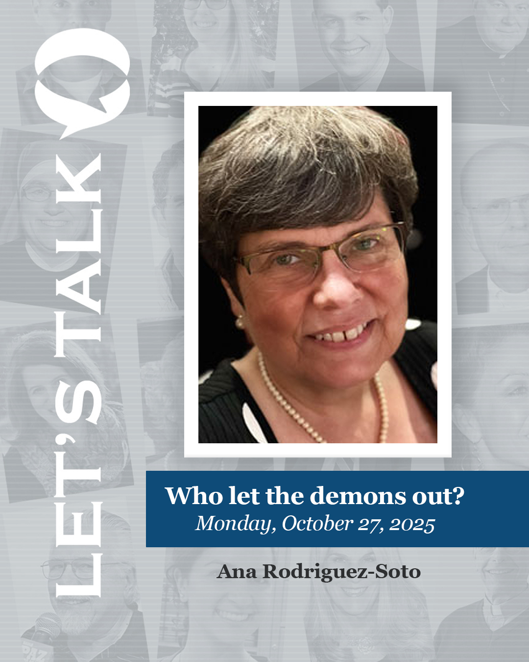 Let's Talk Blog from the Archdiocese of Miami