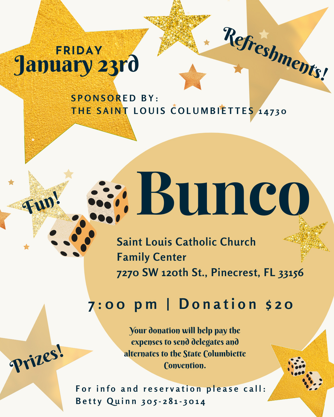 Bunco Night