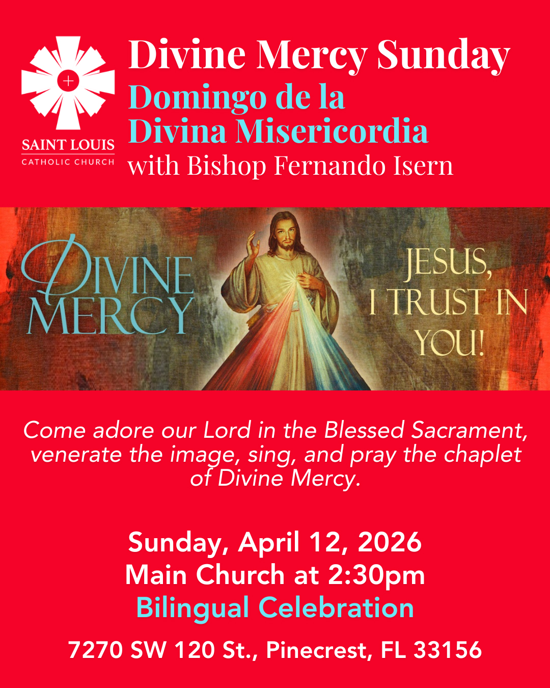 Divine Mercy Sunday                                                                                                                                                                                                                                                                                         