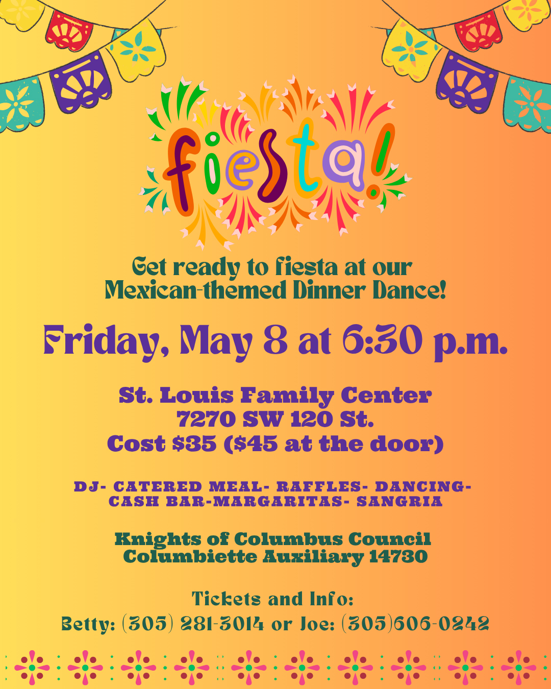 Fiesta Dinner Dance                                                                                                                                                                                                                                                                                         