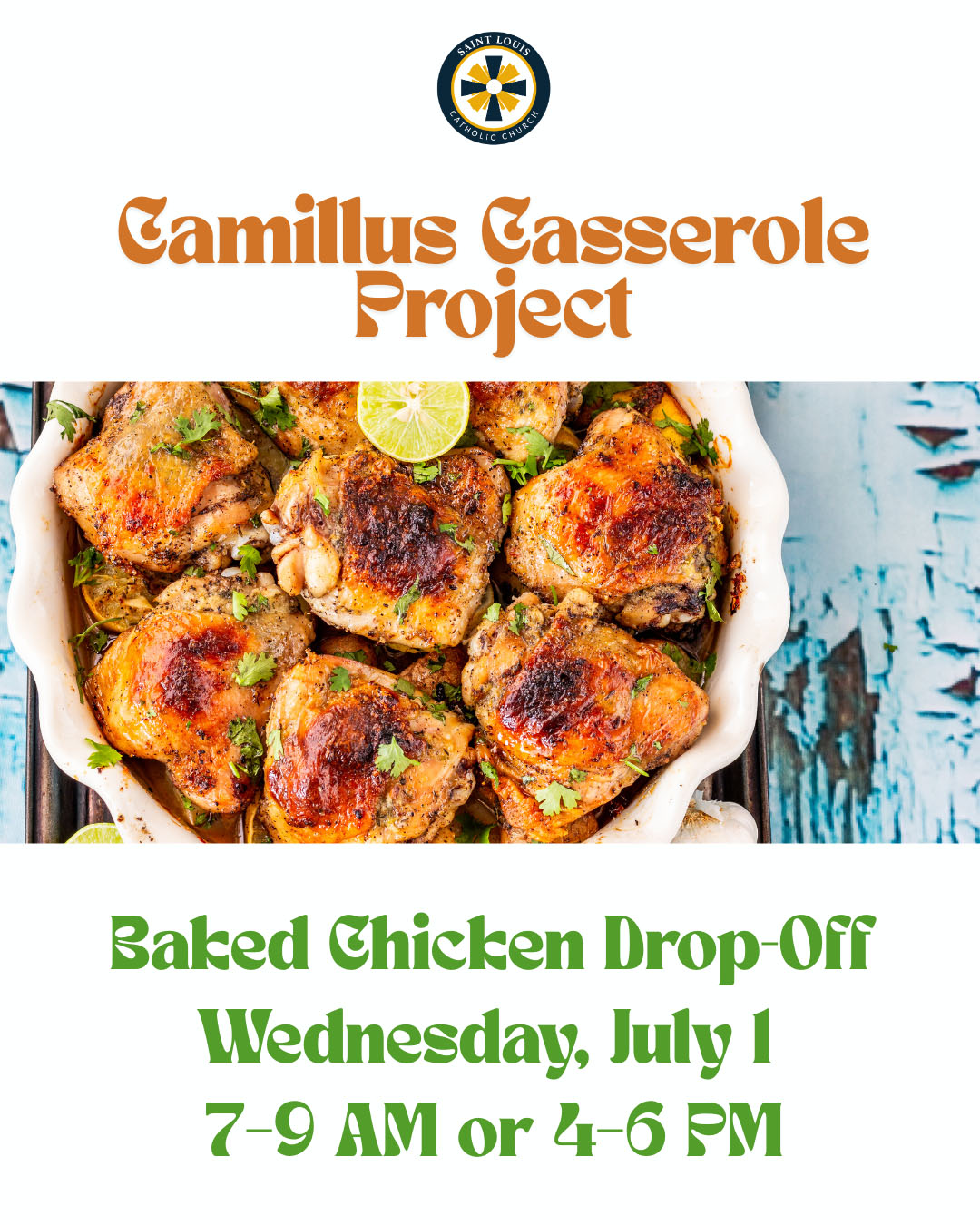 Camillus Casserole Project                                                                                                                                                                                                                                                                                  