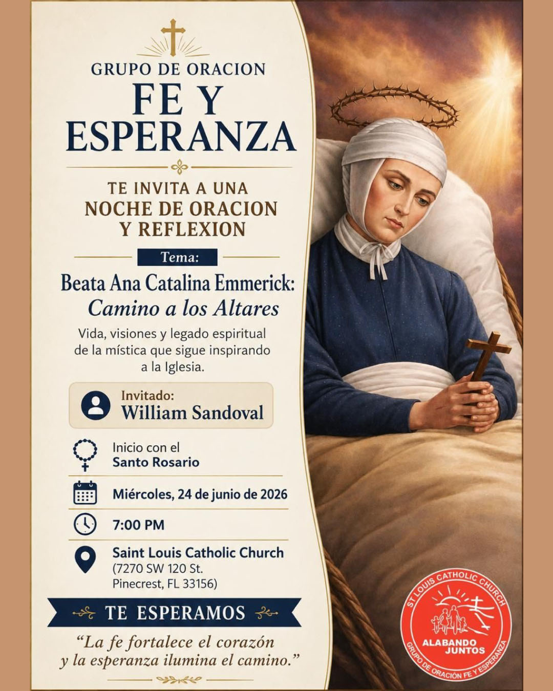 Grupo de Oracion Fe y Esperanza                                                                                                                                                                                                                                                                             