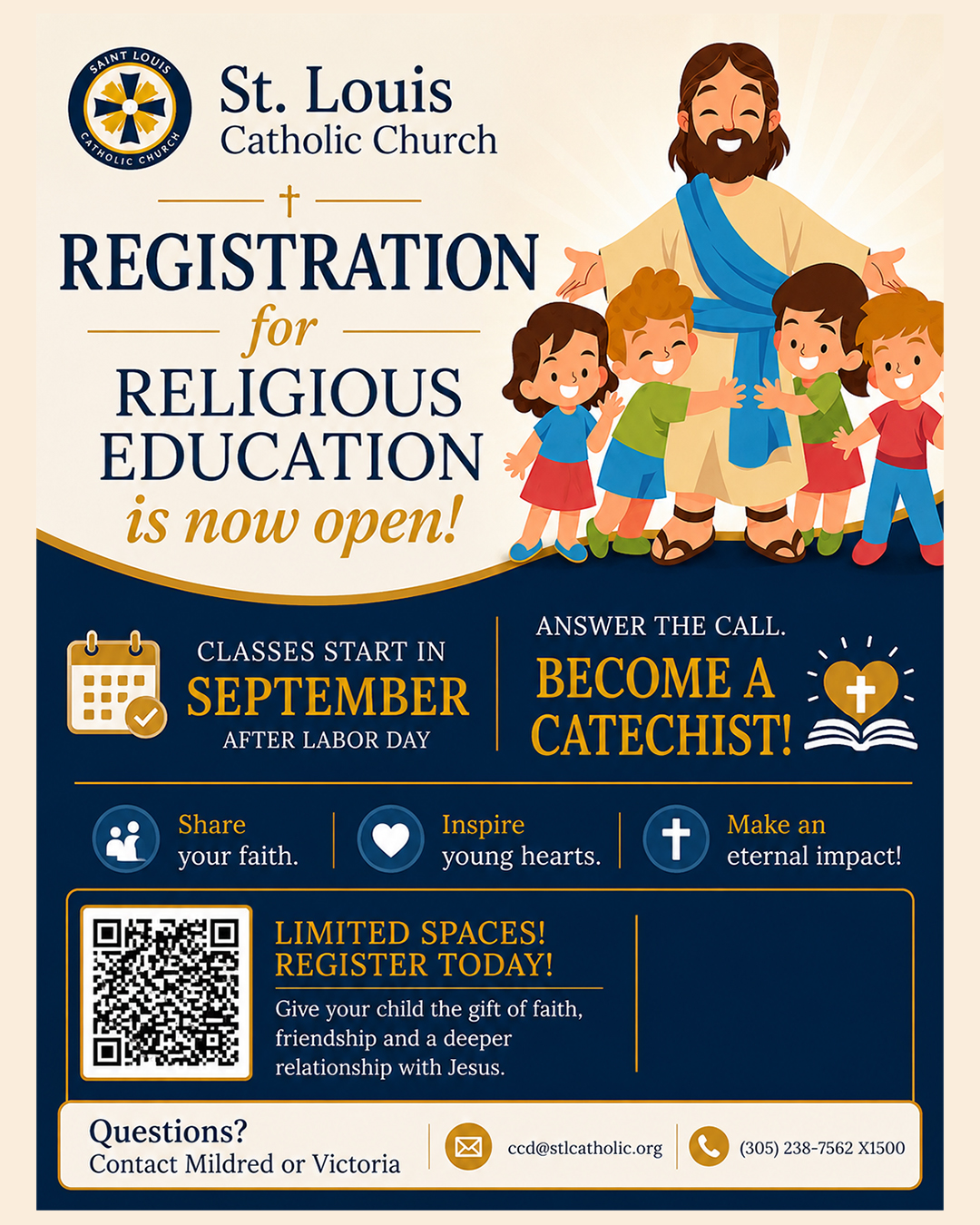 Religious Education Registration                                                                                                                                                                                                                                                                            