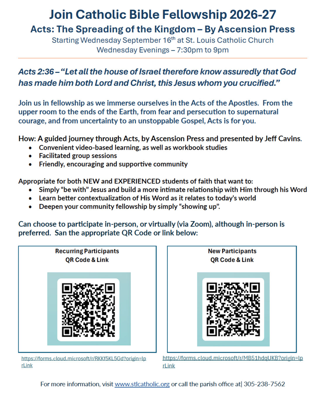 Catholic Bible Fellowship                                                                                                                                                                                                                                                                                   