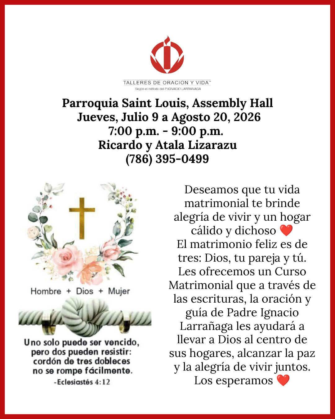 Curso Matrimonial                                                                                                                                                                                                                                                                                           