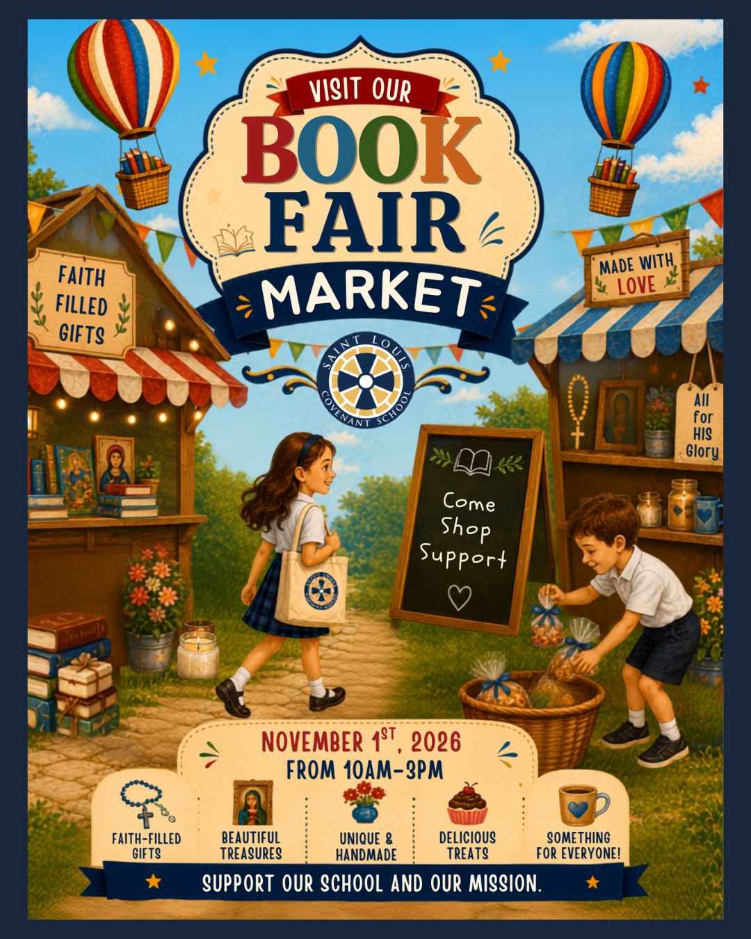 St. Louis Covenant School Book Fair Market                                                                                                                                                                                                                                                                  