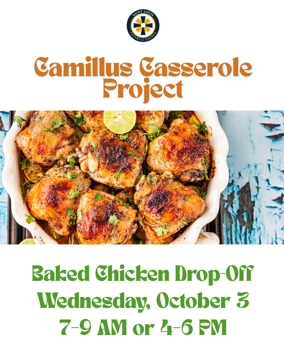 Camillus Casserole Project                                                                                                                                                                                                                                                                                  