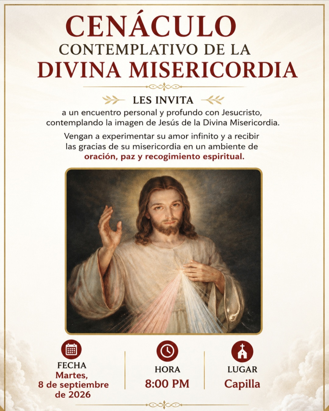 Cenaculo Divina Misericordia                                                                                                                                                                                                                                                                                