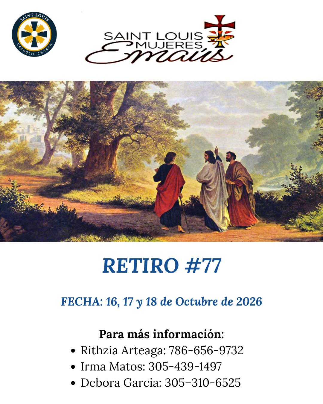 Retiro de Emaús para Mujeres n.º 77                                                                                                                                                                                                                                                                       