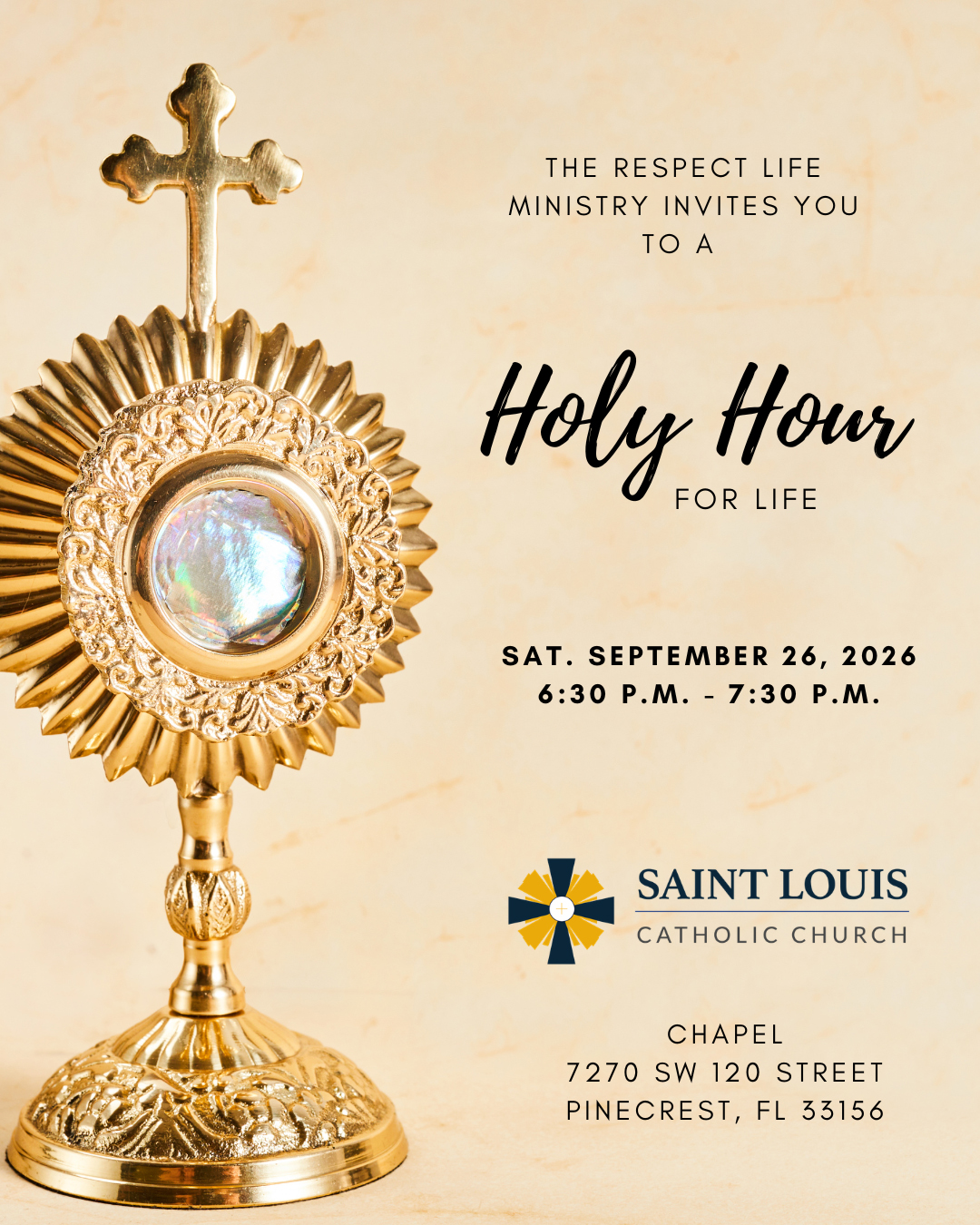 Holy Hour for Life                                                                                                                                                                                                                                                                                          