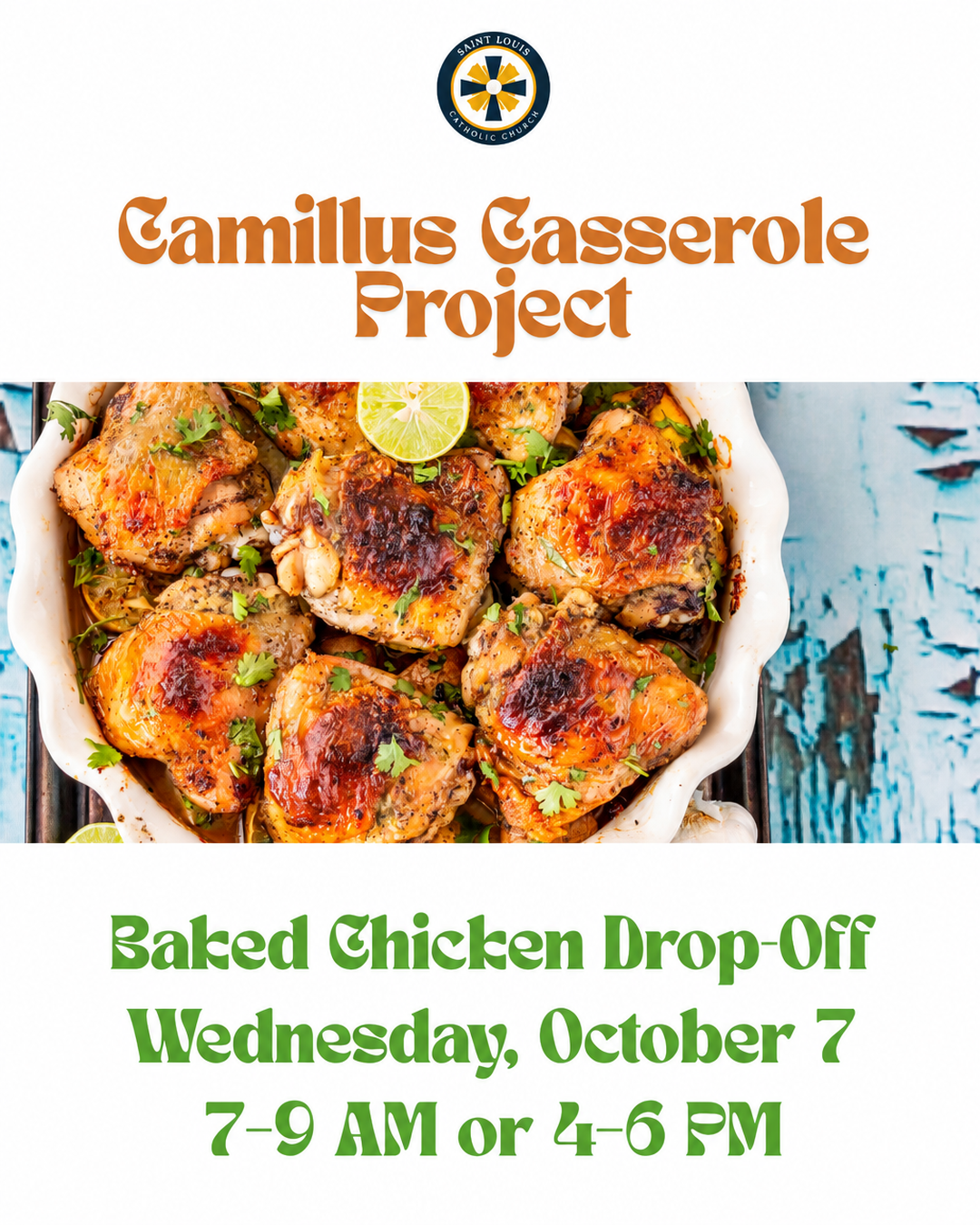 Camillus Casserole Project                                                                                                                                                                                                                                                                                  